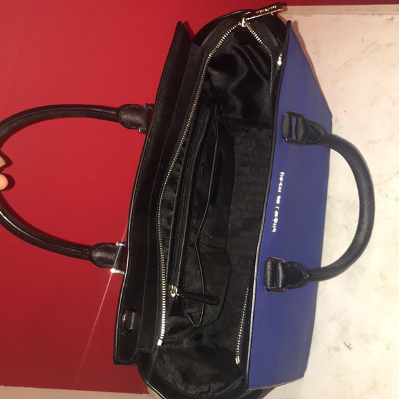 💙SOLD🖤Michael Kors Selma Cobalt Satchel - Picture 7 of 8